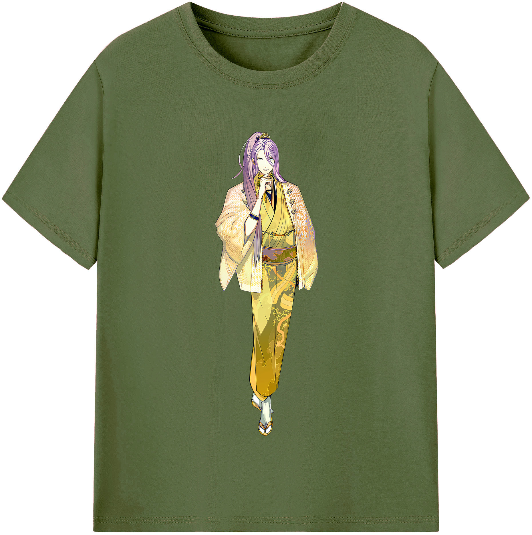 （画像用） 刀剣乱舞 Touken Ranbu 綿100％半袖Tシャツ（フロントプリント）